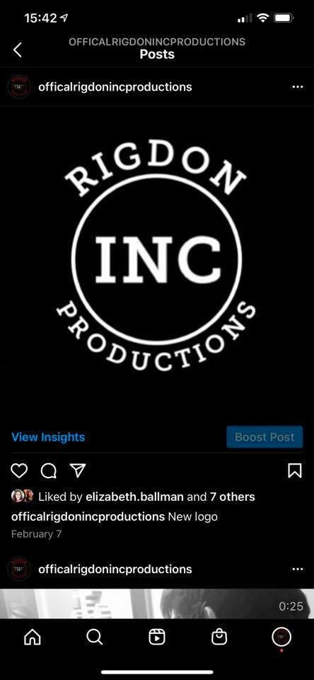 Rigdon Inc Productions | Facebook