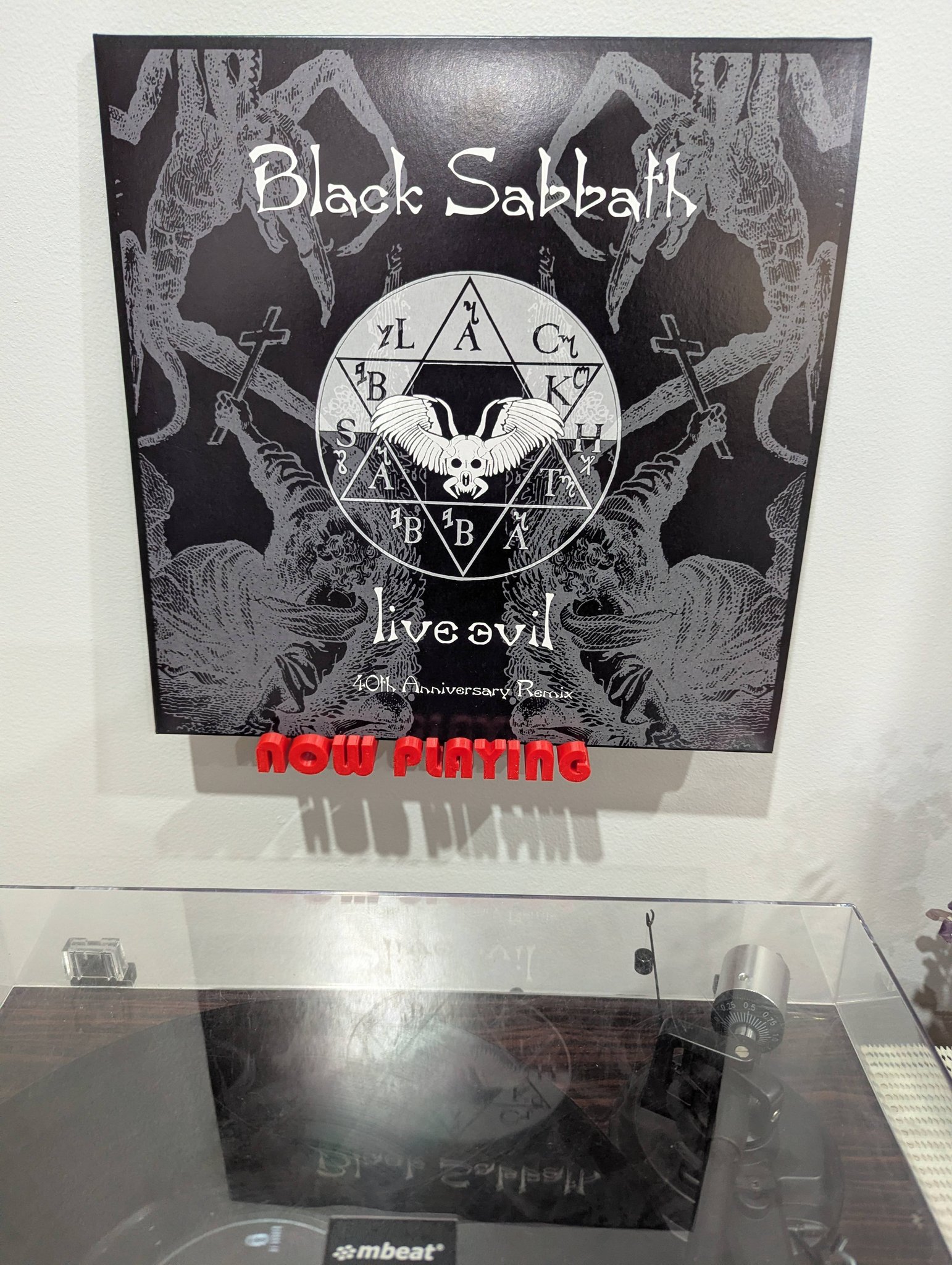 Black Sabbath Live Evil 40th anniversary remix on double vinyl