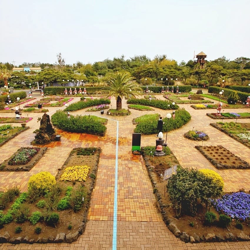 Jeju Herb Dongsan also called as the Herb Garden is home to around