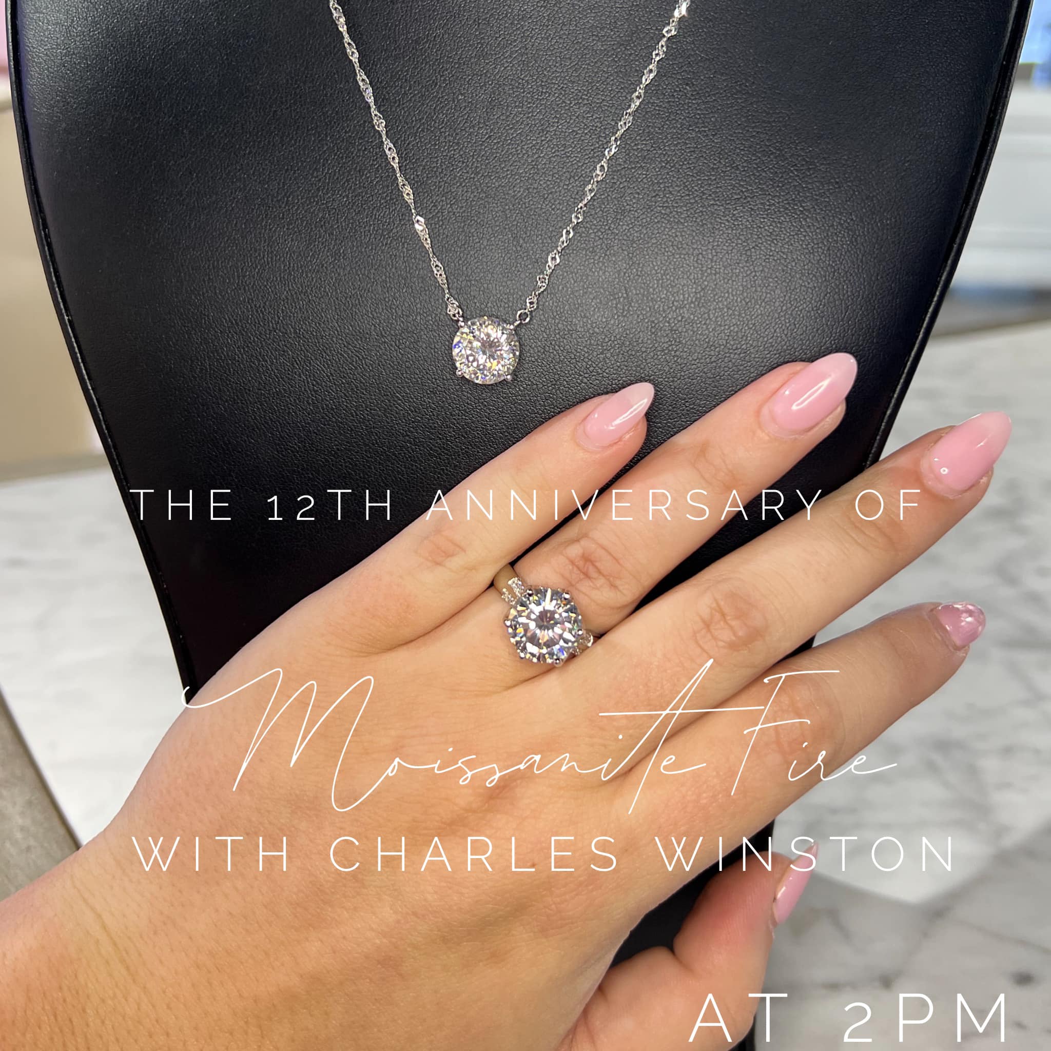 JTV Friday show schedule with moissanite and silver jewelry