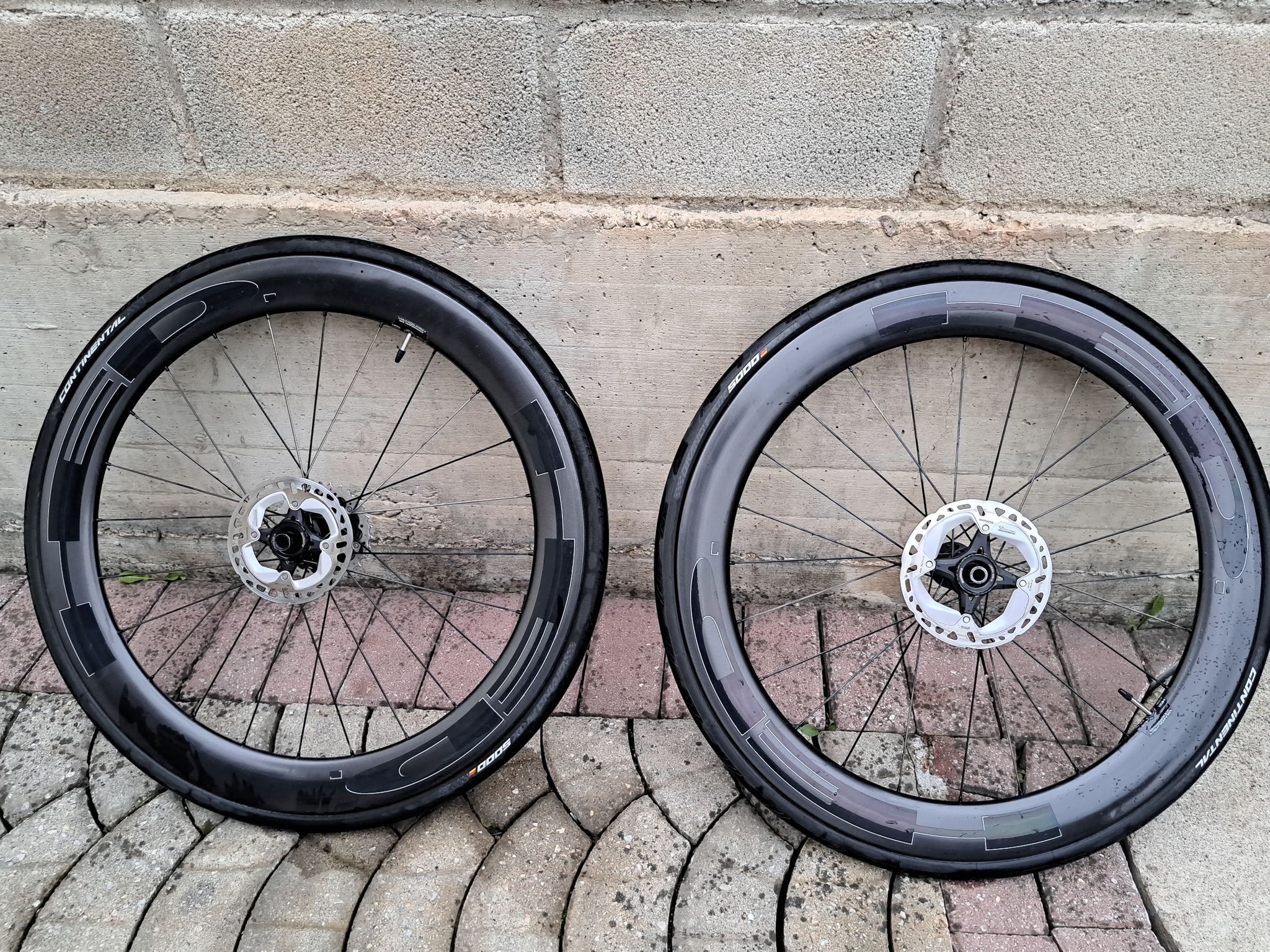 Hed vanquish rc6 performance Rim tape installed, so ventilli 60mm 