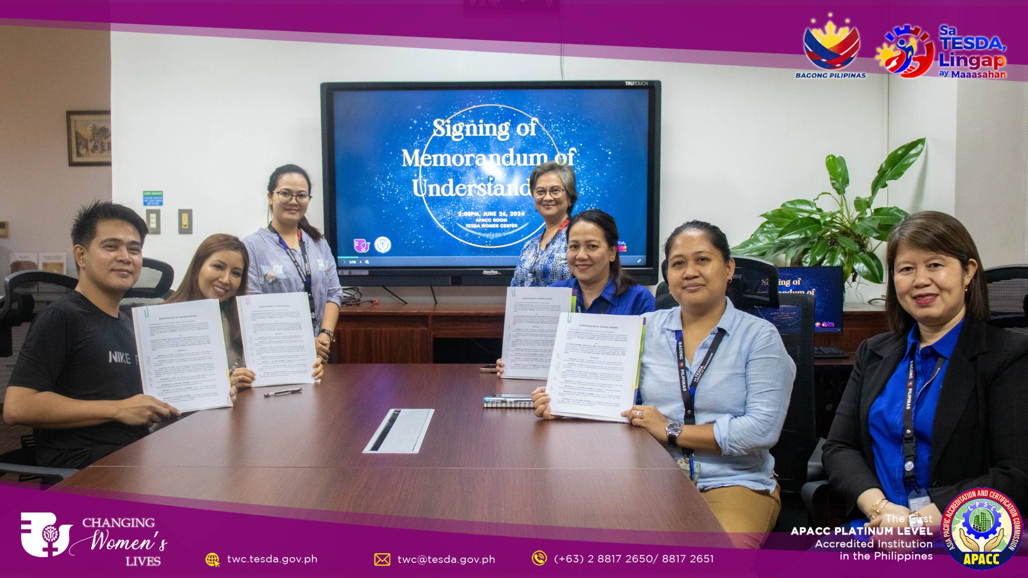 On June 24, 2024, TESDA Women's... - TESDA Women's Center