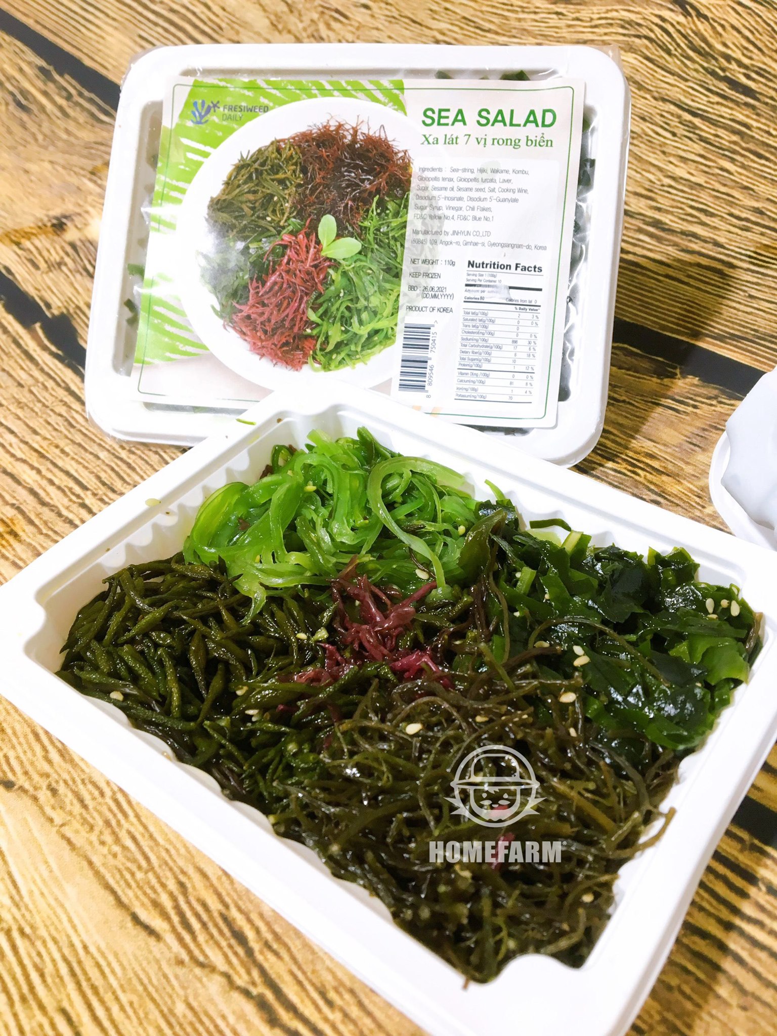 Homefarm - 🥗 SALAD 7 VỊ RONG BIỂN HÀN QUỐC 🥗 Salad rong...