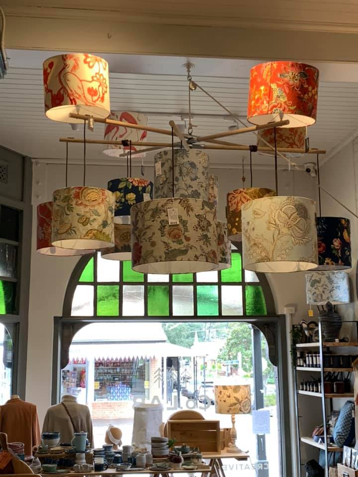 Yolk Interiors - Beautiful shades hanging in at Co-Lab...