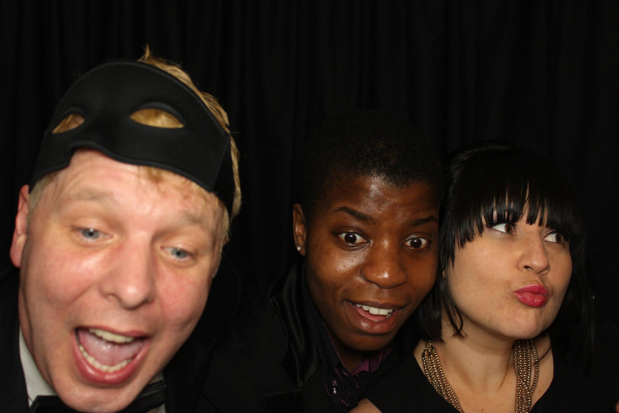 Collette Curry Forty Birthday - Black & White Masquerade Ball added a ...