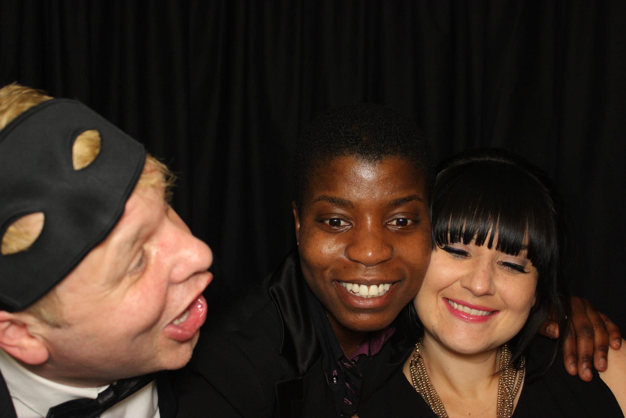 Collette Curry Forty Birthday - Black & White Masquerade Ball added a ...