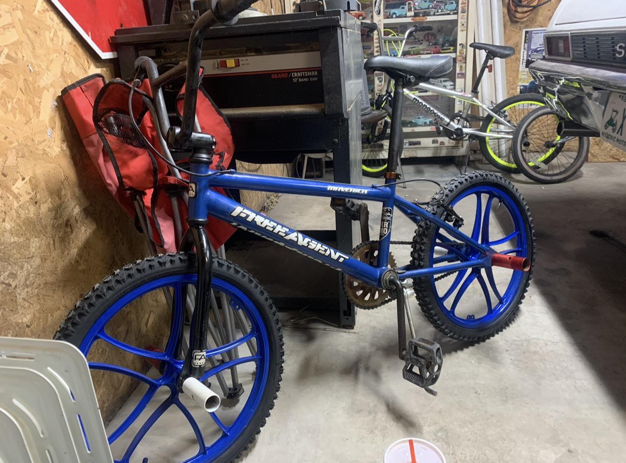 Original 2003 Free Agent Hell Cat BMX bike