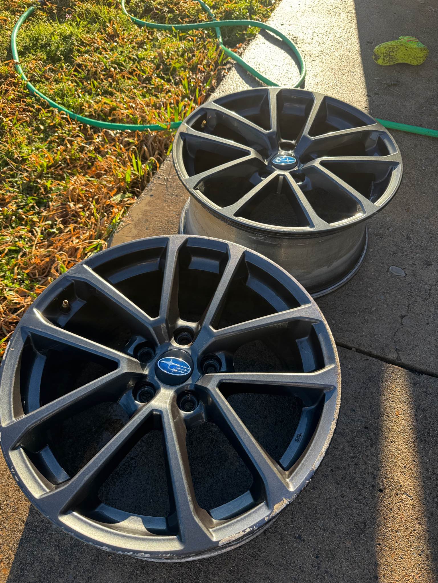 2018-2021 Subaru WRX OEM 18x8.5 10 Spoke Factory Enkei Wheel Rim ...