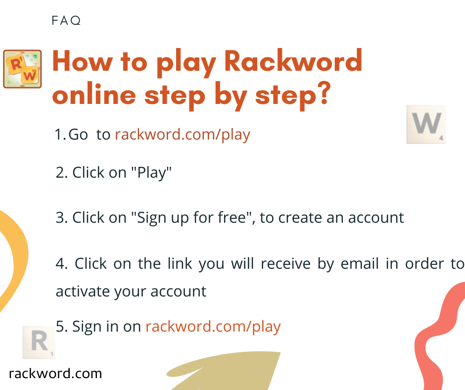 Rackword - Rackword: how to play online