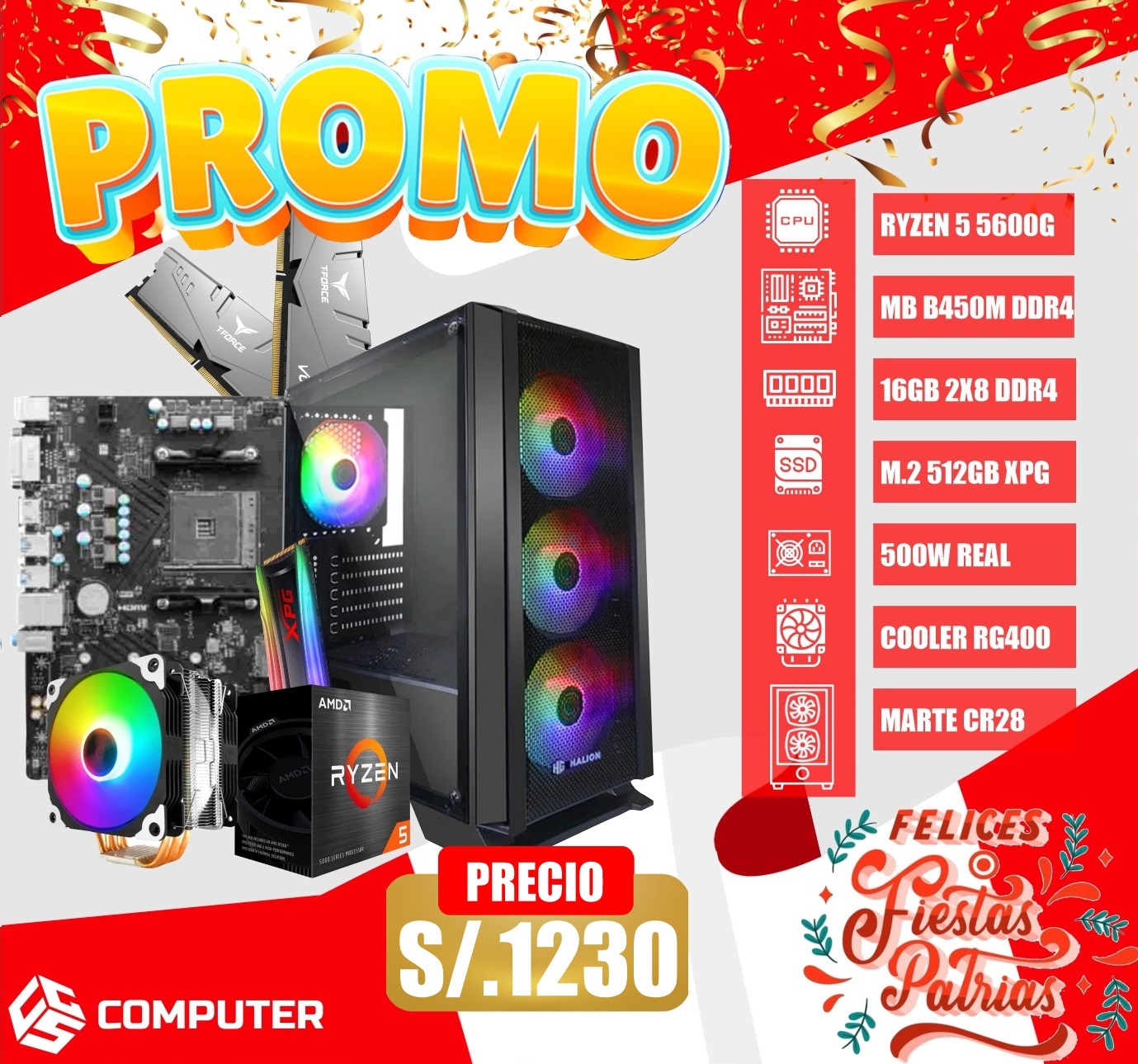 CGS Computer - LLEGO JULIO Y CON EL LAS MEJORES OFERTAS... | Facebook