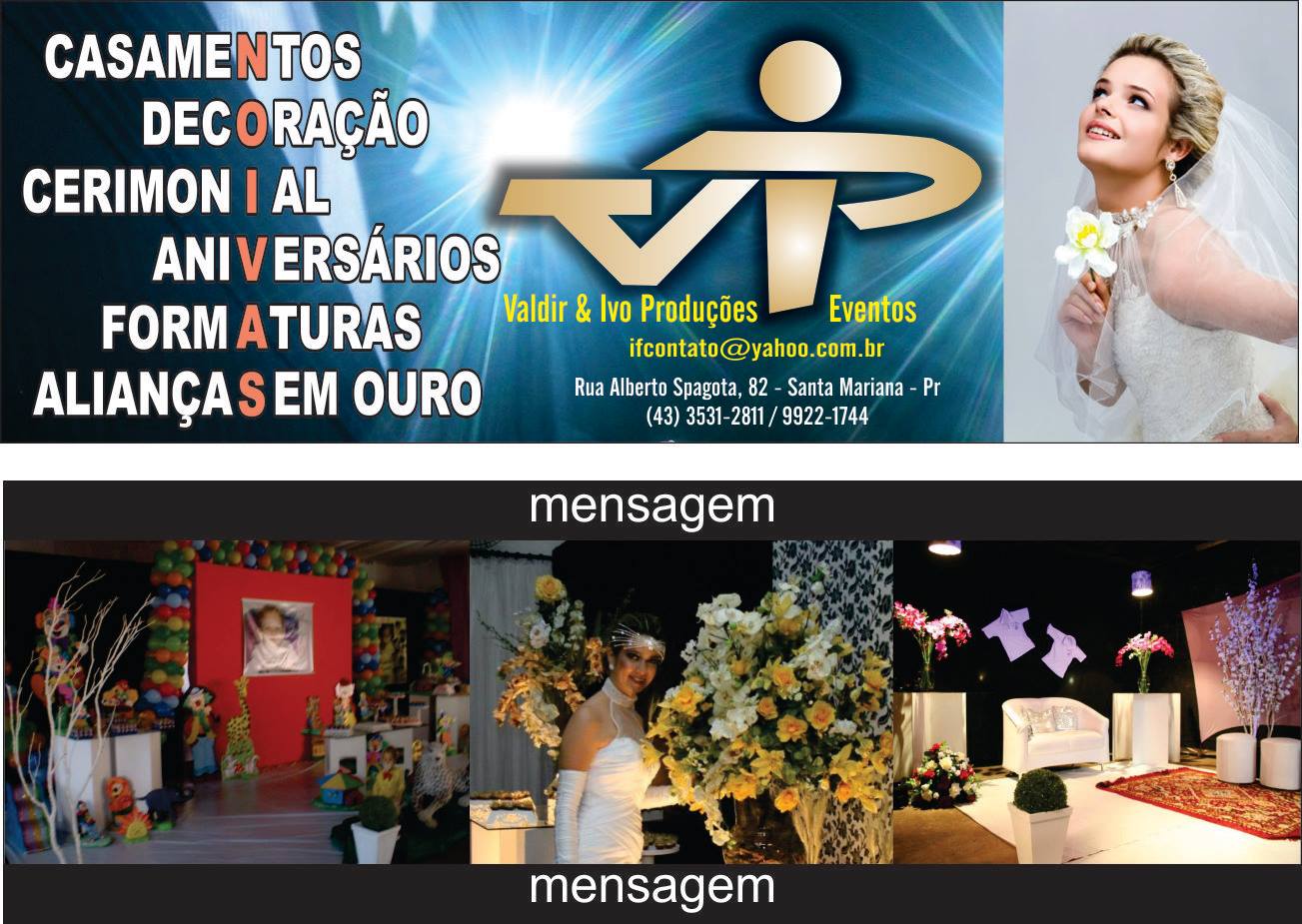 vip eventos | Santa Mariana PR