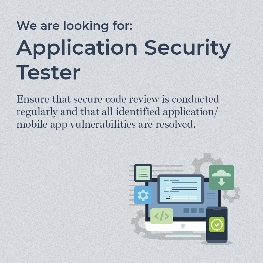 Security Bank - Apply now as an APPLICATION SECURITY TESTER and ...