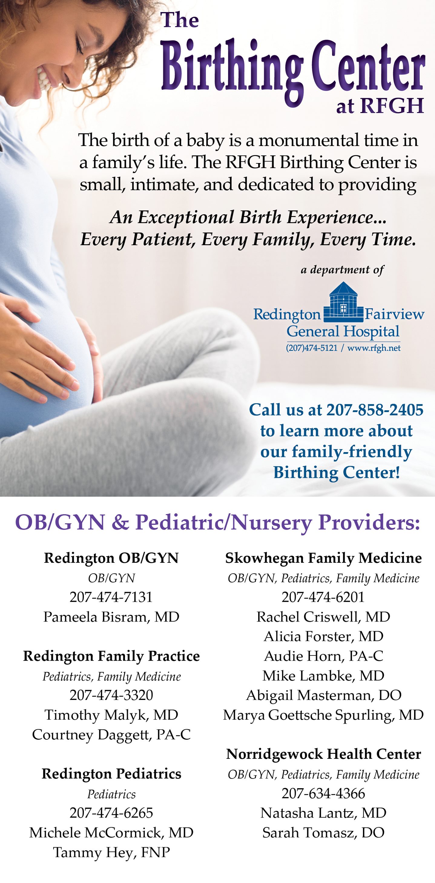 The Birthing Center... - Redington-Fairview General Hospital | Facebook