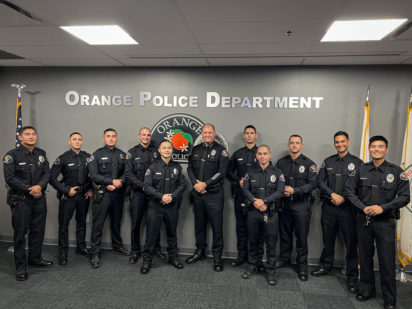 Yesterday, Chief Adams welcomed... - Orange Police Department | Facebook