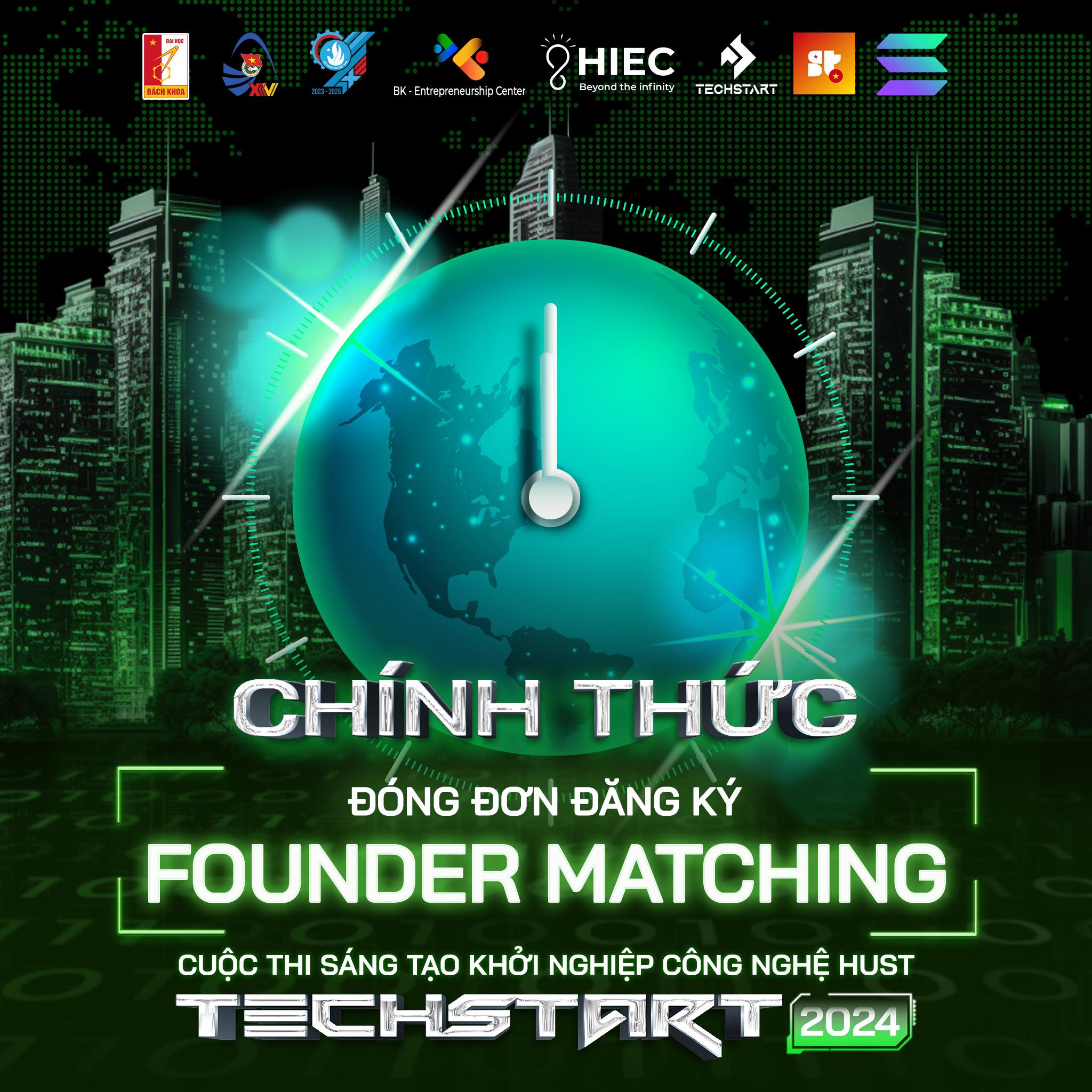 TECHSTART - 📣 [FOUNDER MATCHING] CHÍNH THỨC ĐÓNG ĐƠN KẾT NỐI ĐỘI THI ...