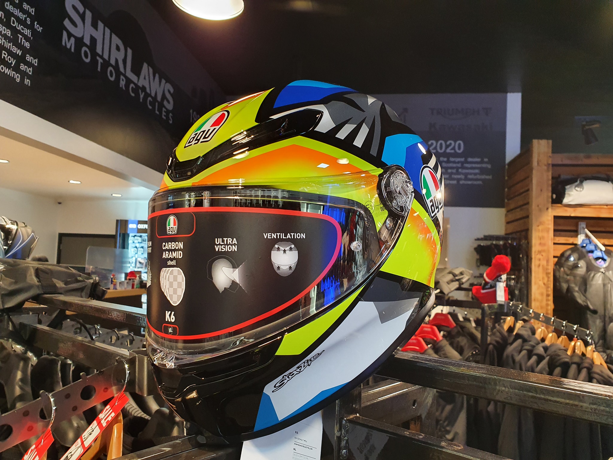 🔥 FRESH ARRIVAL - AGV K6 Joan Mir 🔥 The K6 has got to be one of