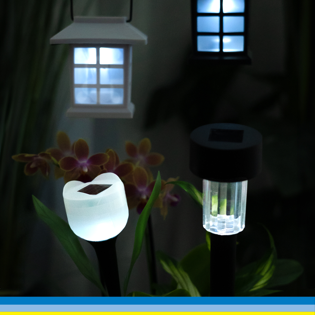 Welche Solarlampe wählt ihr? 💡 Mit unseren hübschen Solarblümchen und -Laternen verwandelt ihr euren Garten und Balkon am Abend in ein leuchtendes Märchenland. 📖✨ Bei diesen Preisen bekommt jeder eine