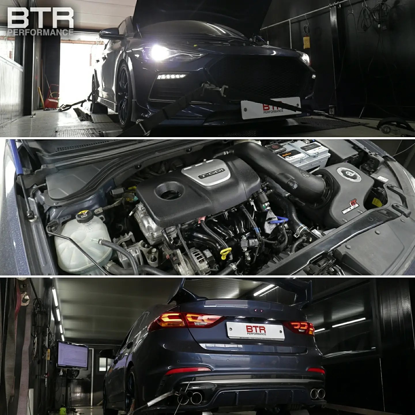 BTR Korea - #BTR퍼포먼스 아반떼 스포츠 고급 휘발유 ECU리맵핑 모습과 데이터입니다.... | Facebook