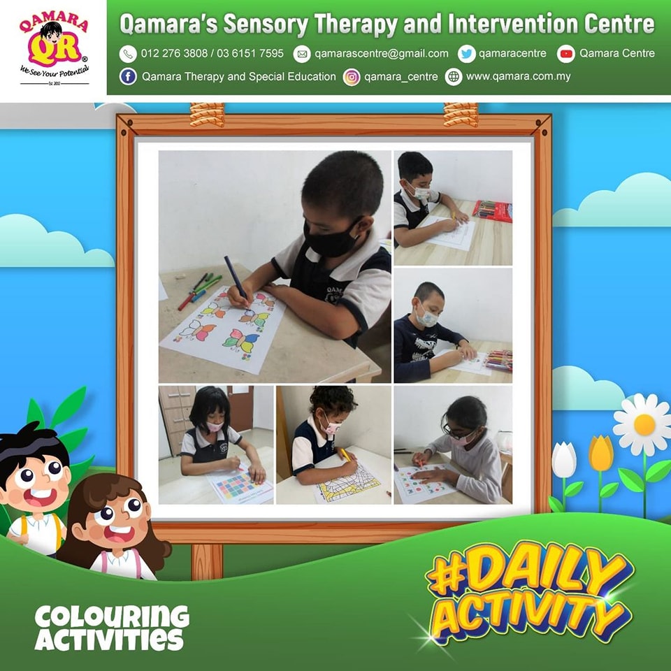 Colouring... - Qamara Therapy and Special Education | Facebook