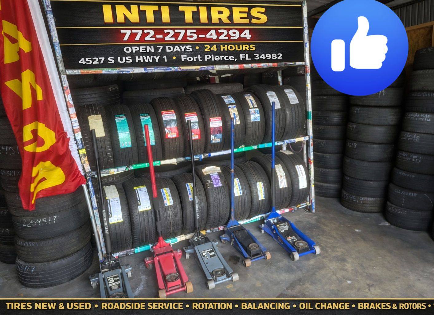 4527 s US Hwy 1, Fort Pierce 772-275-4294 * 561-402-5489 Open 7 