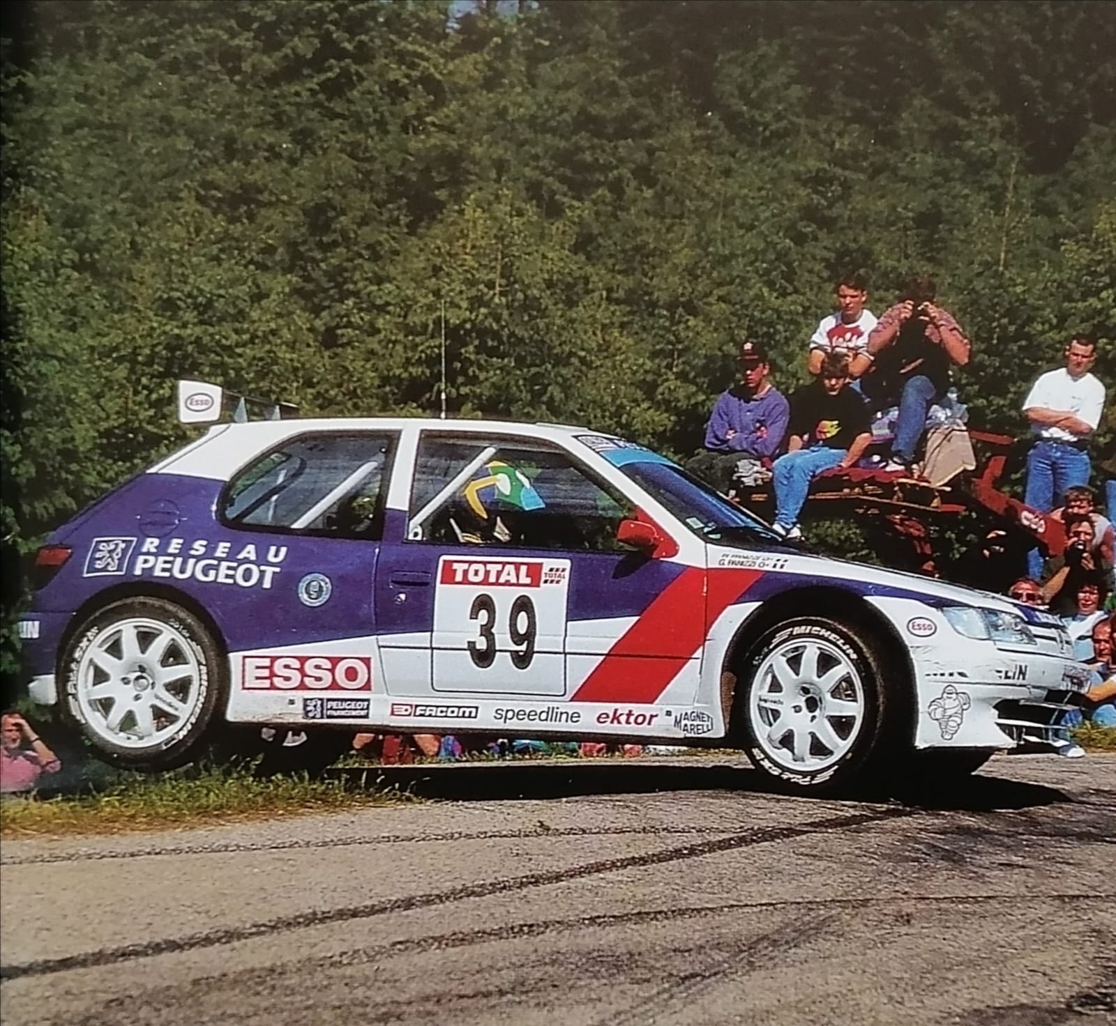 Blouson Vintage Peugeot Sport 306 Maxi - Édition Officielle 1995/96 - Taille L - Occasion