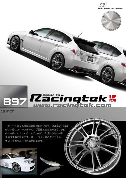 Unitronic Taiwan迅馹國際 - ROTARY FORGED RacingTek-RF02旋壓鑄造輕量化鋁圈 SFT (Spin ...