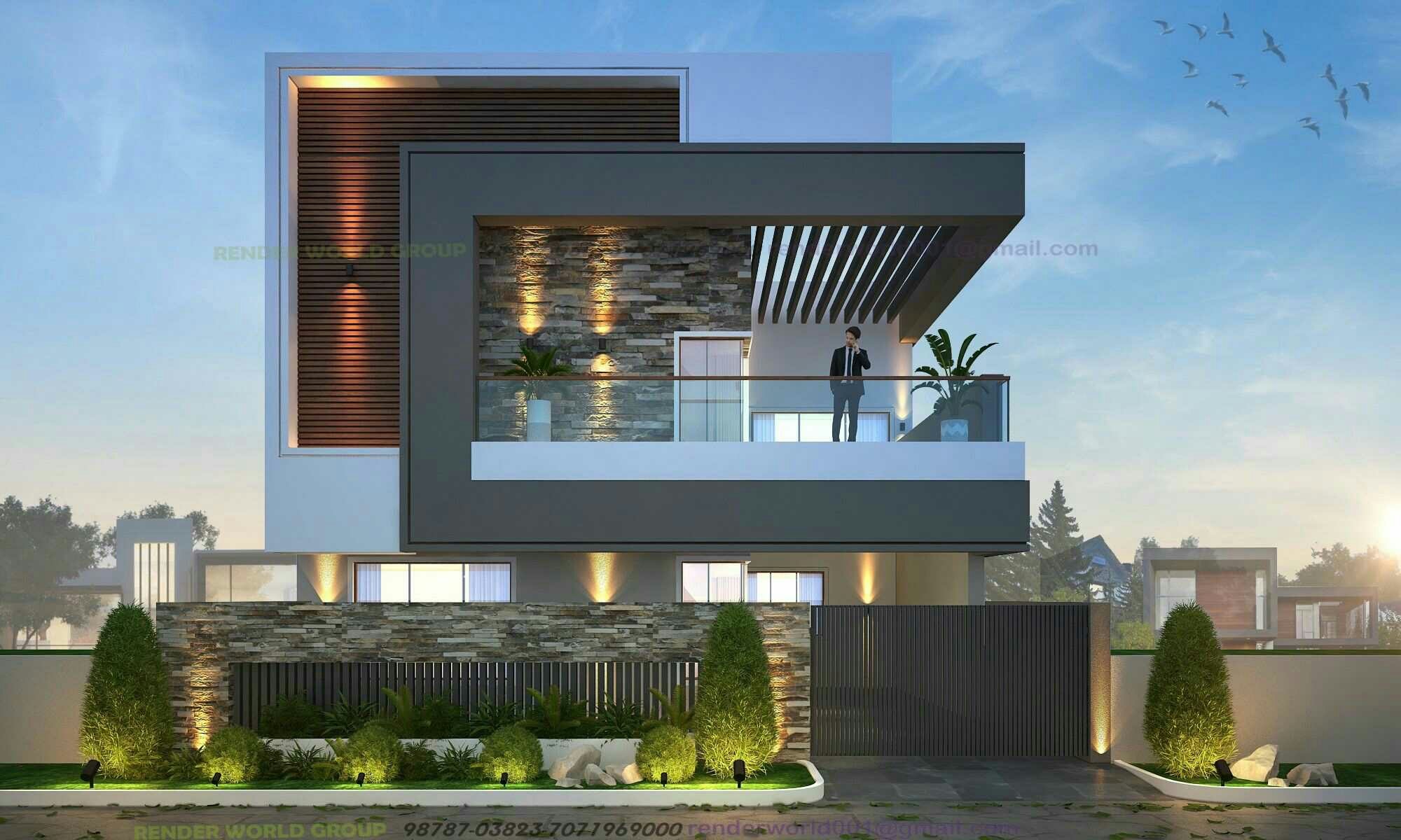 #lumion #vrayrender #modernhomedesign... - Saleem Associates | Facebook