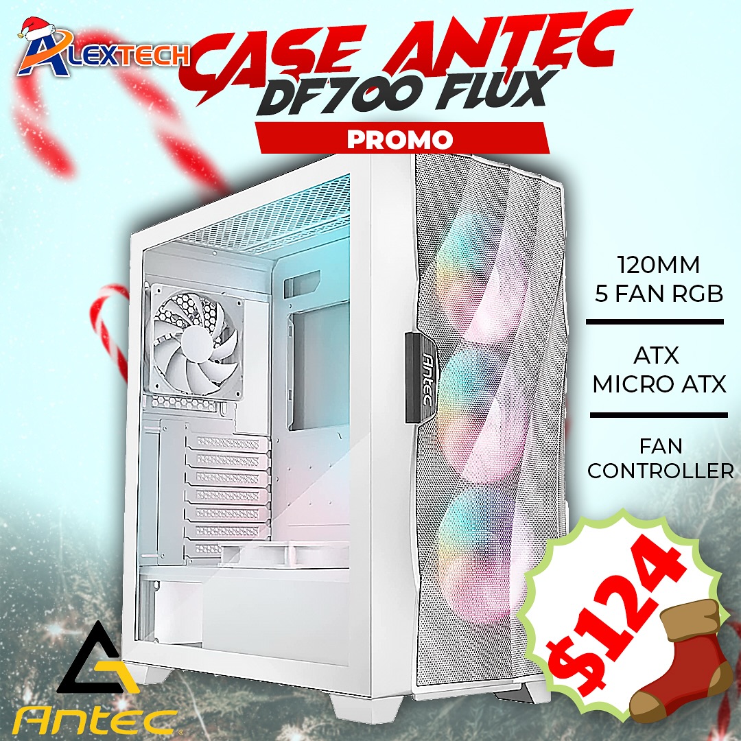 AlexTech - ¡Lleva tu PC al siguiente nivel con el Antec DF7000 Flux! ⚡ ...