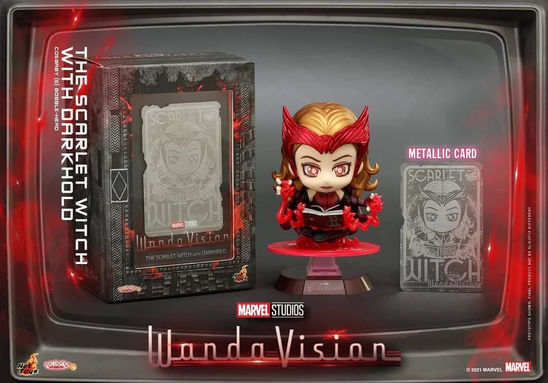 Filbar's Online - The Scarlet Witch with Darkhold Cosbaby (S) Bobble ...