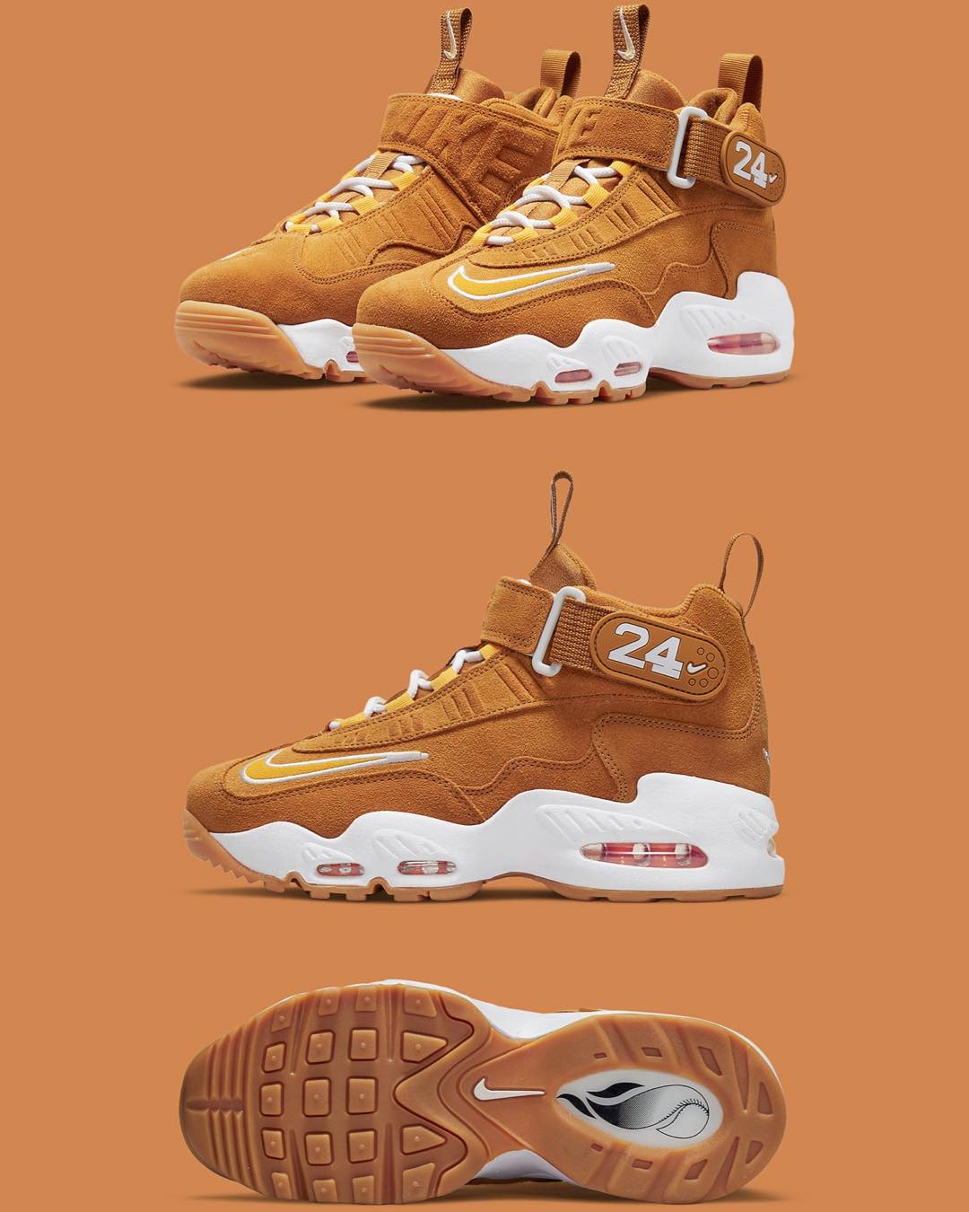 Nike PIPPEN ブラウン AIR ハイカットシューズ