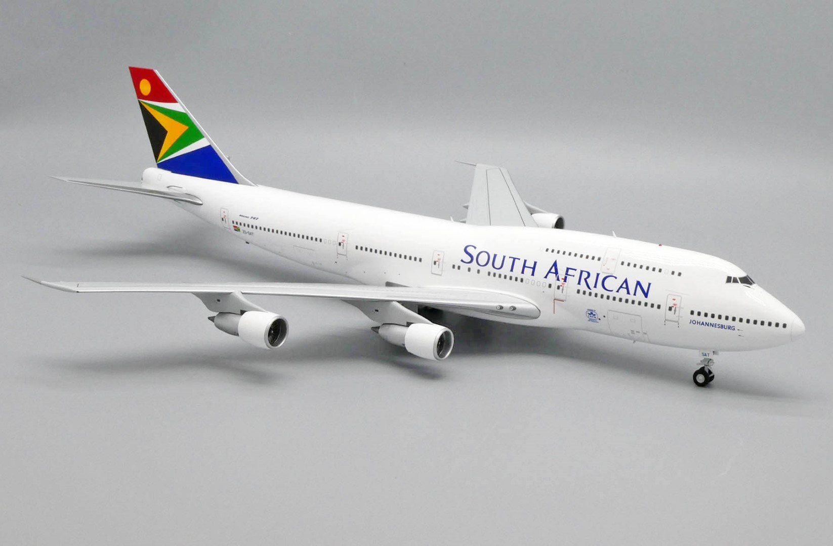 South African Airways 'Ndizani' B747-300 ZS-SAJ, once used to