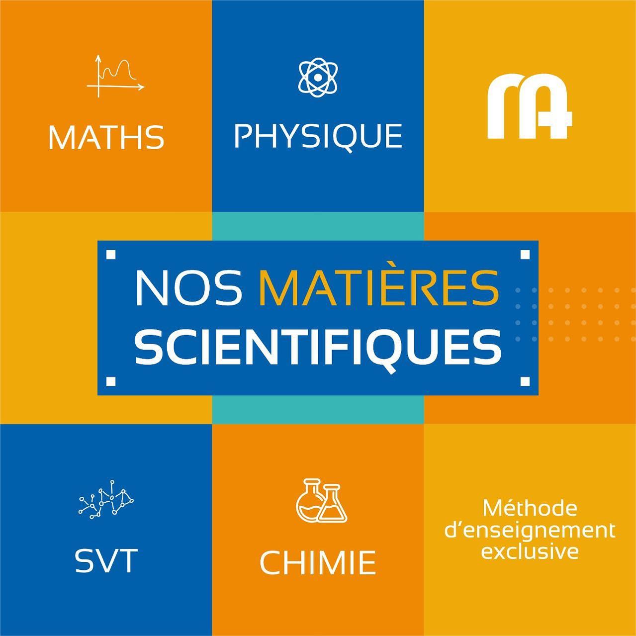 Math - L’enseignement des matières scientifiques requiert des ...