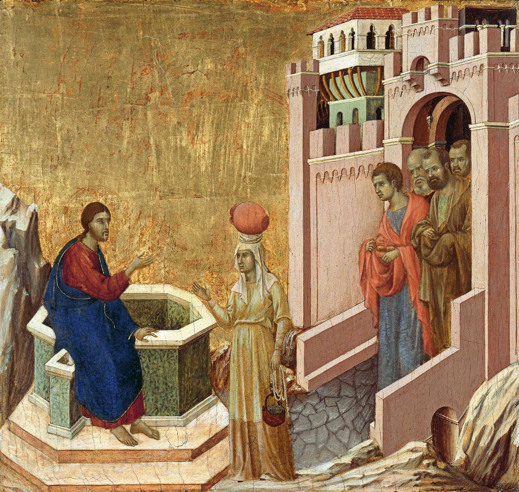 The Museum - Duccio di Buoninsegna (Sienese, c. 1255-1319) Christ and ...