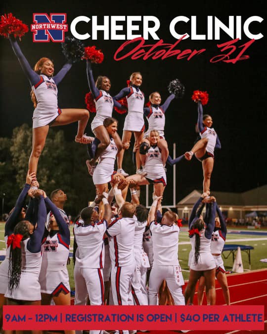 Registration for our next Fall... - NWCC Ranger Cheerleaders