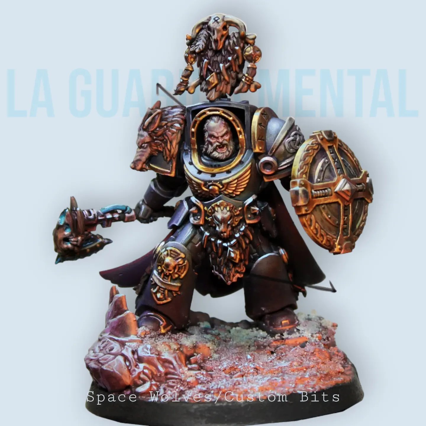 🐙 Space Wolves Custom... - La Guarida Mental - Impresiones 3D