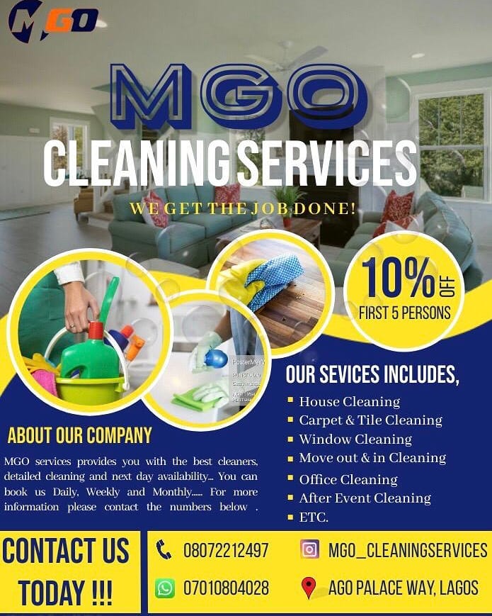 MGo cleaning services