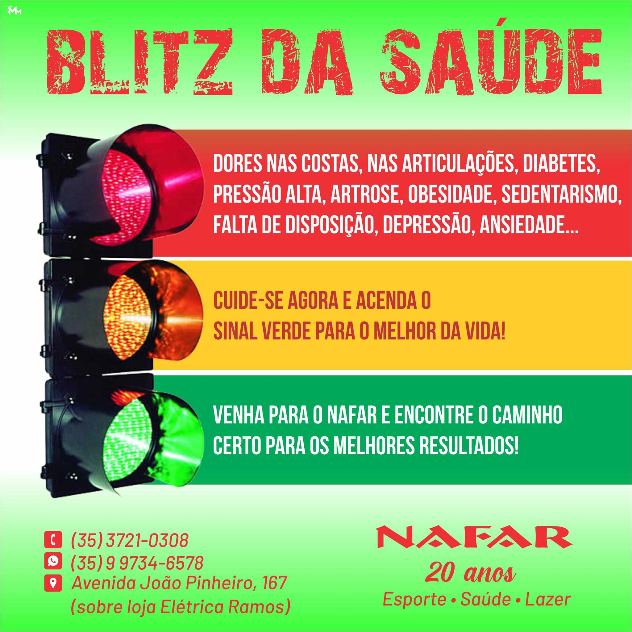 Conheças nossas... - NAFAR - NÚCLEO DE ATIVIDADE FÍSICA