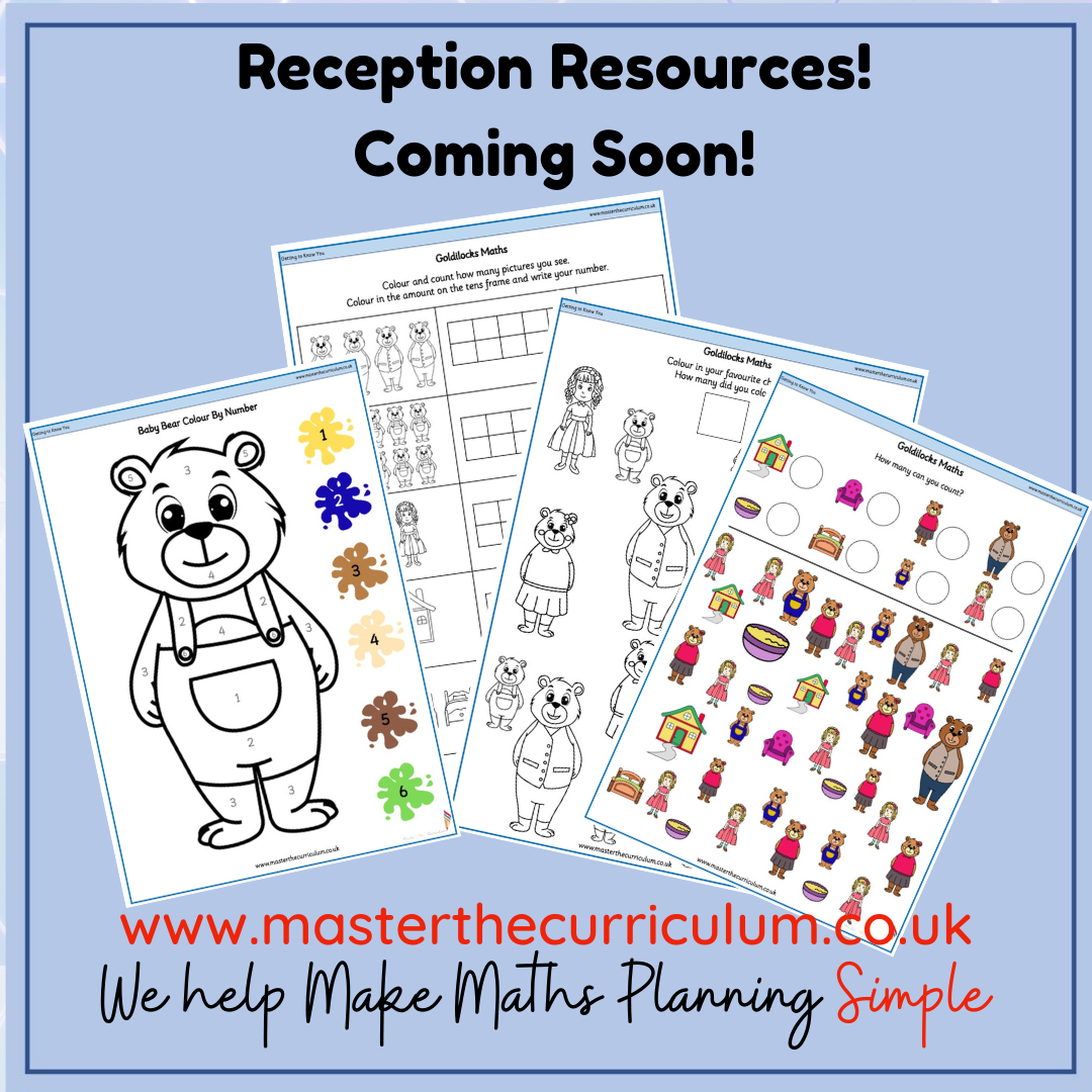 Our Reception resources are being... - Master the Curriculum