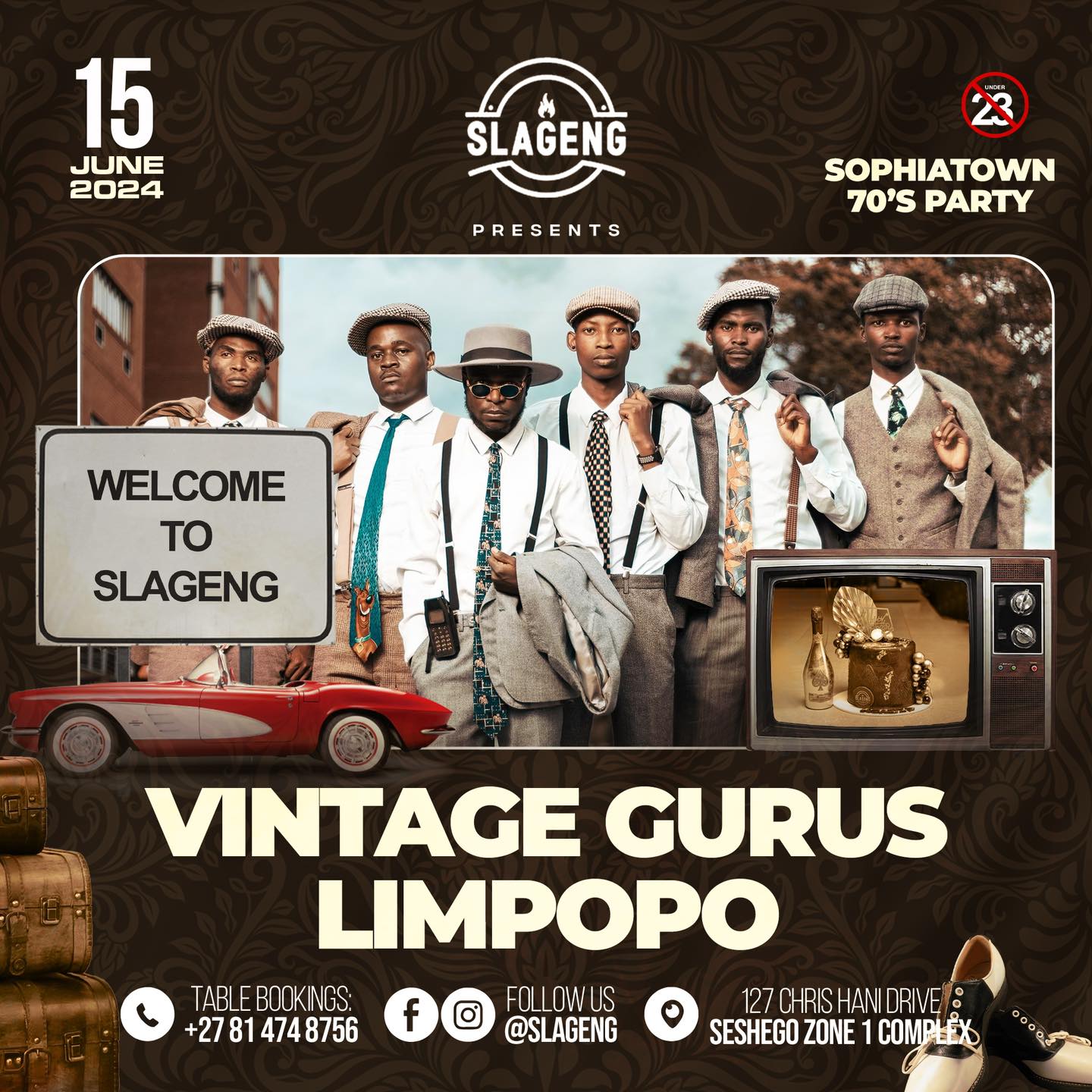 Slageng - Vintage Gurus will there to help us celebrate in...