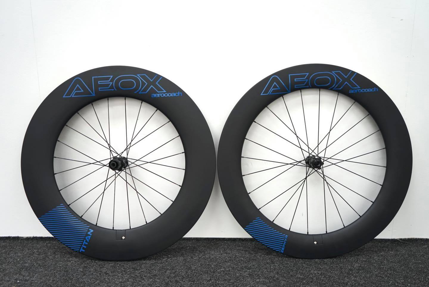 AEOX Zephyr Give Zero Lemons wheels have limited edition graphics