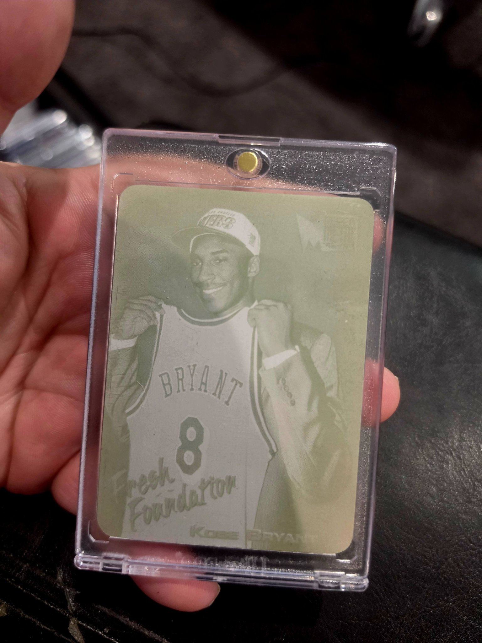 TWO RARE KOBE BRYANT CARDS 1996 METAL KOBE ROOKIE FRESH 