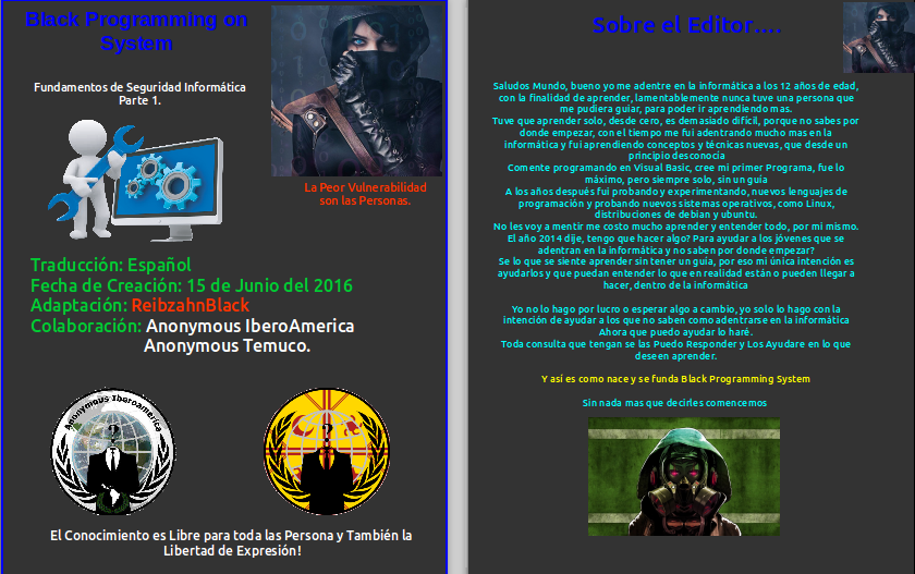 Black Programming on System