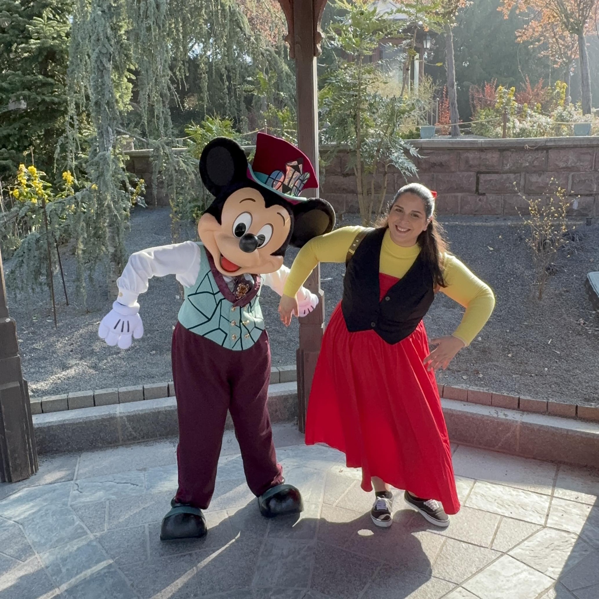 Mickey's magical performance at Disneyland Paris.