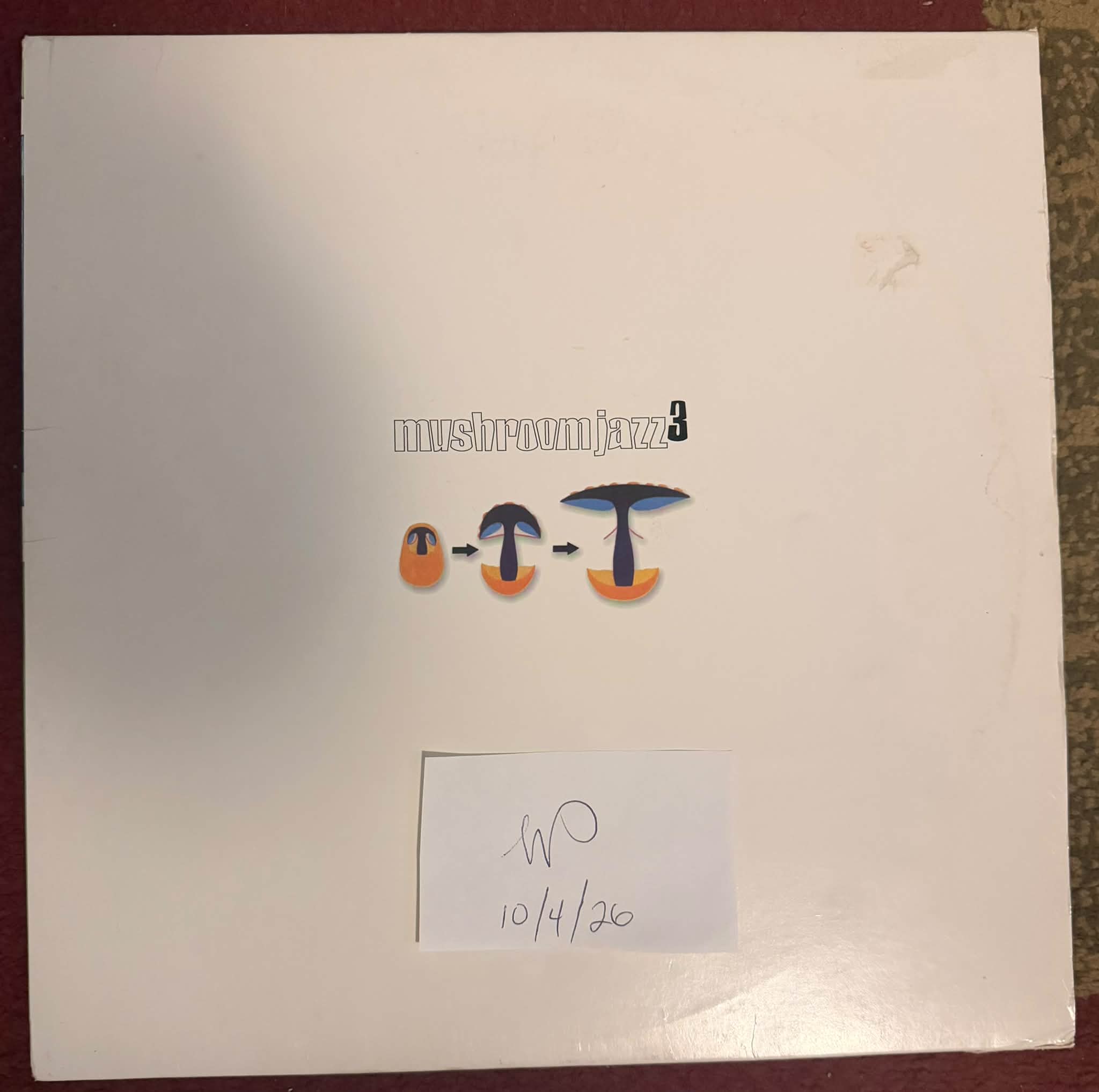 Mark Farina Mushroom Jazz 3 OG 2001 3xLP for Sale