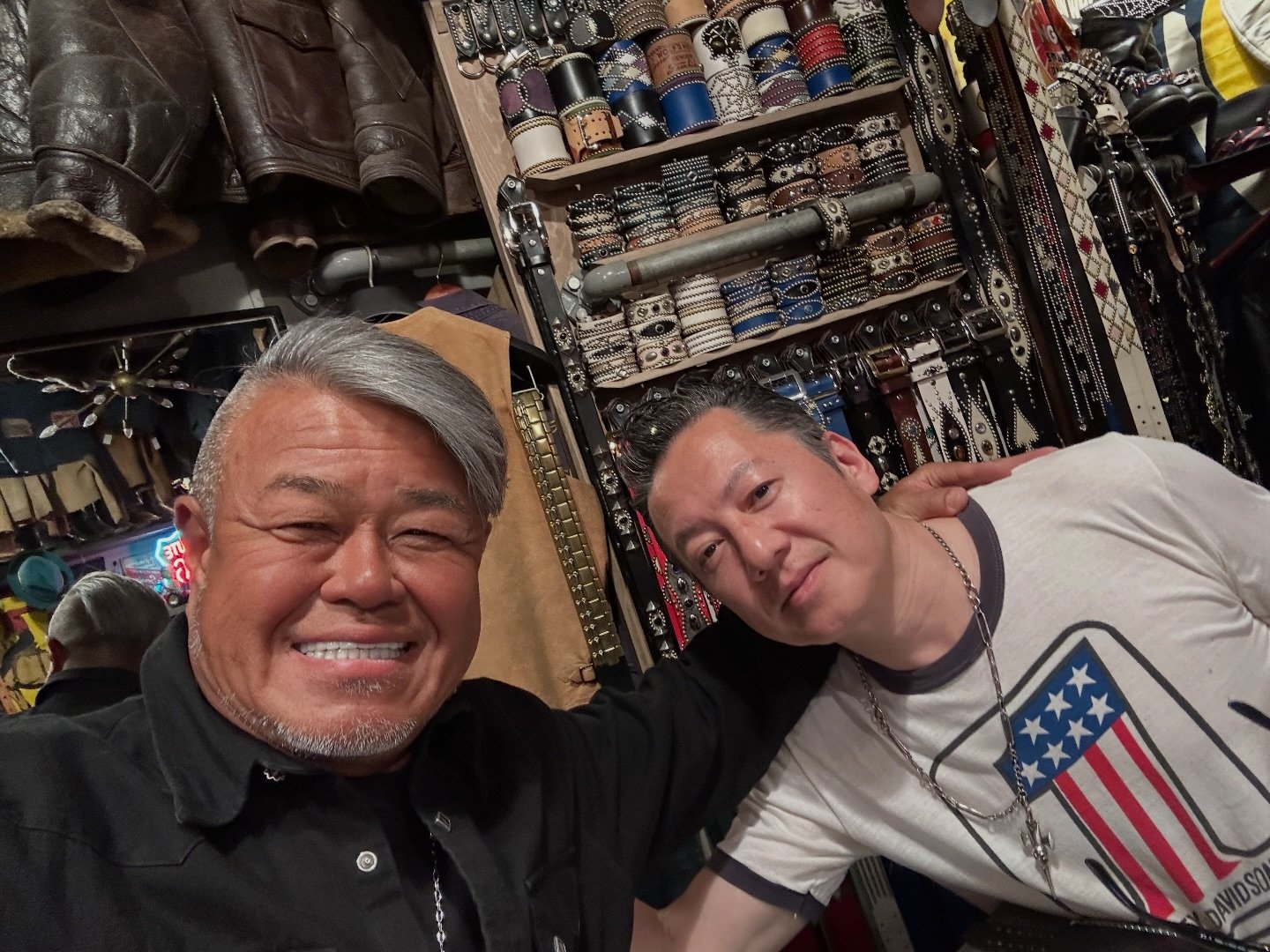WOLF's HEAD #幹田卓司 #HAREY-DAVIDSON #tool bagにironcrossを打って