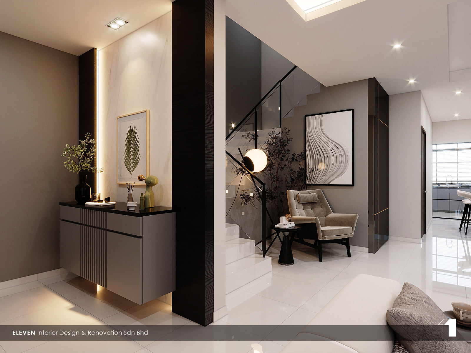 Eleven interior design & renovation Sdn Bhd - 查看更多关于玄关设计 : https://bit ...