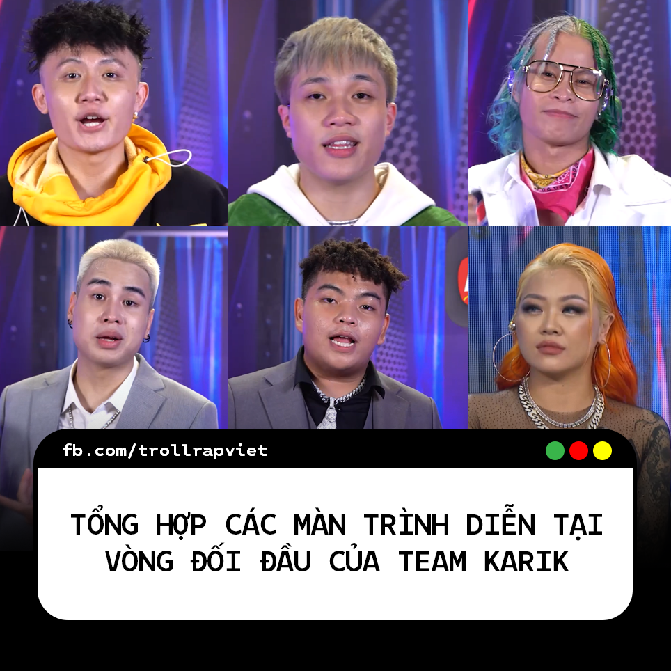 Troll Rap Việt - 4 phần trình diễn trong tập thứ bảy tại Vòng Đối Đầu ...