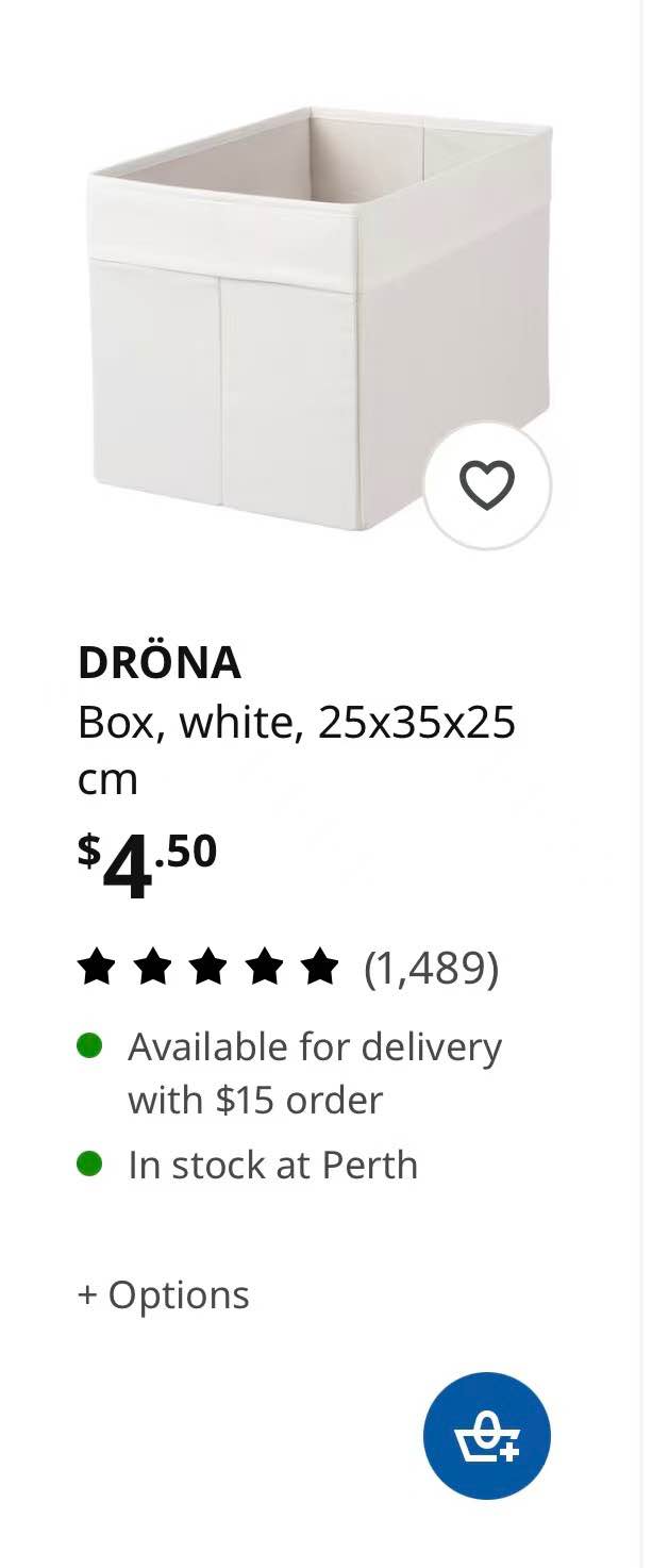 IKEA Storage Box*9 - Storage Bins & Baskets - Perth, Western Australia ...