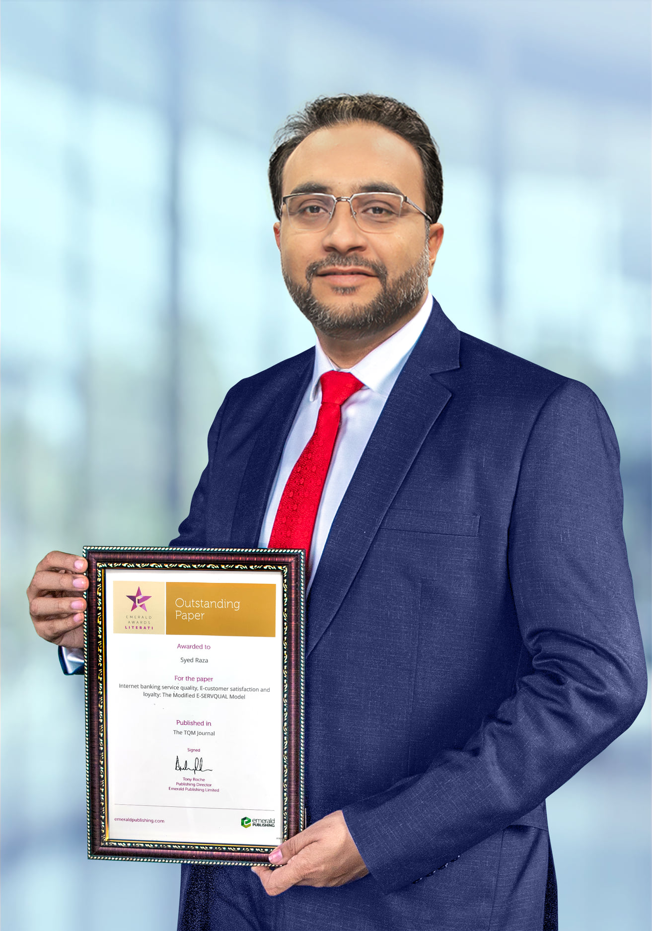 Prof. Dr. Syed Ali Raza