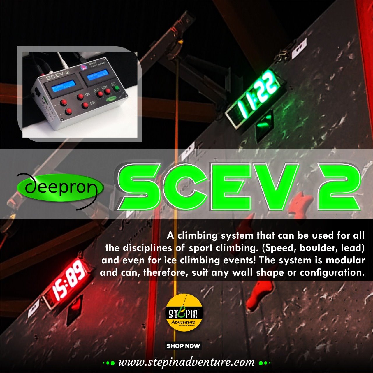 SCEV-2 IFSC Official Timing System... - Stepin Adventure | Facebook